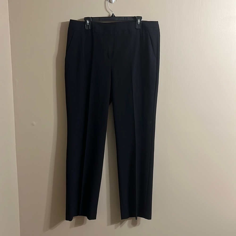 Sharagano Amanda Stretch Trousers - Size 16 - Black - Light wear